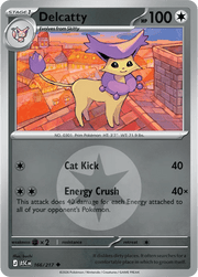 Pokemon Delcatty (Energy Symbol Pattern) Uncommon • 166/217 Reverse Holofoil by Trucial Coast Games on MYNTED