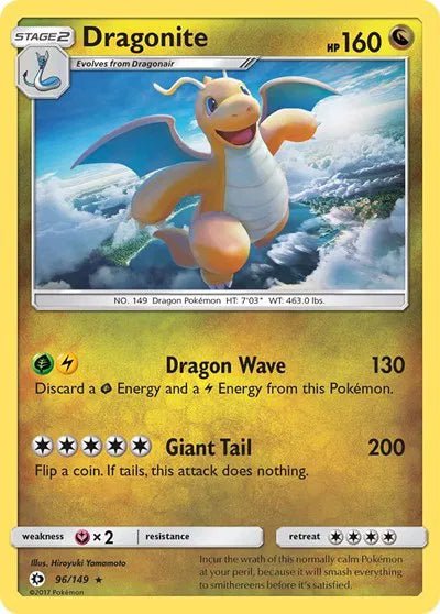 Pokemon Dragonite Holo Rare • 96 Reverse Holofoil by Trucial Coast Games on MYNTED