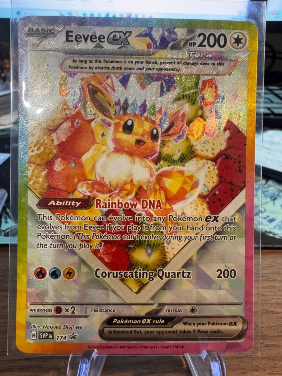 Pokemon EEVEE EX SVP174 Promo Prismatic Evolutions by Desert Pirates on MYNTED