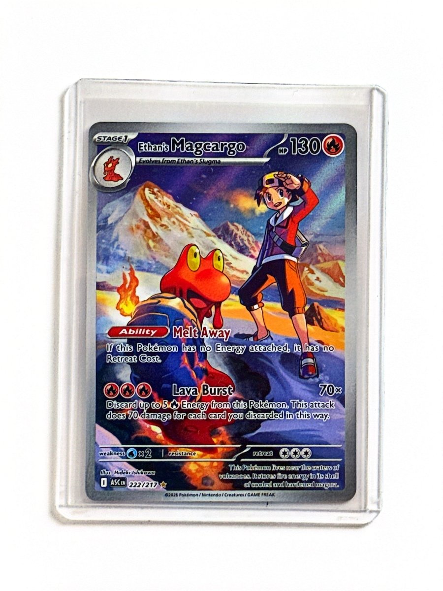 Pokemon - Ethan's Magcargo - 222/217 - ME: Ascended Heroes (ASC) by TCGDON on MYNTED