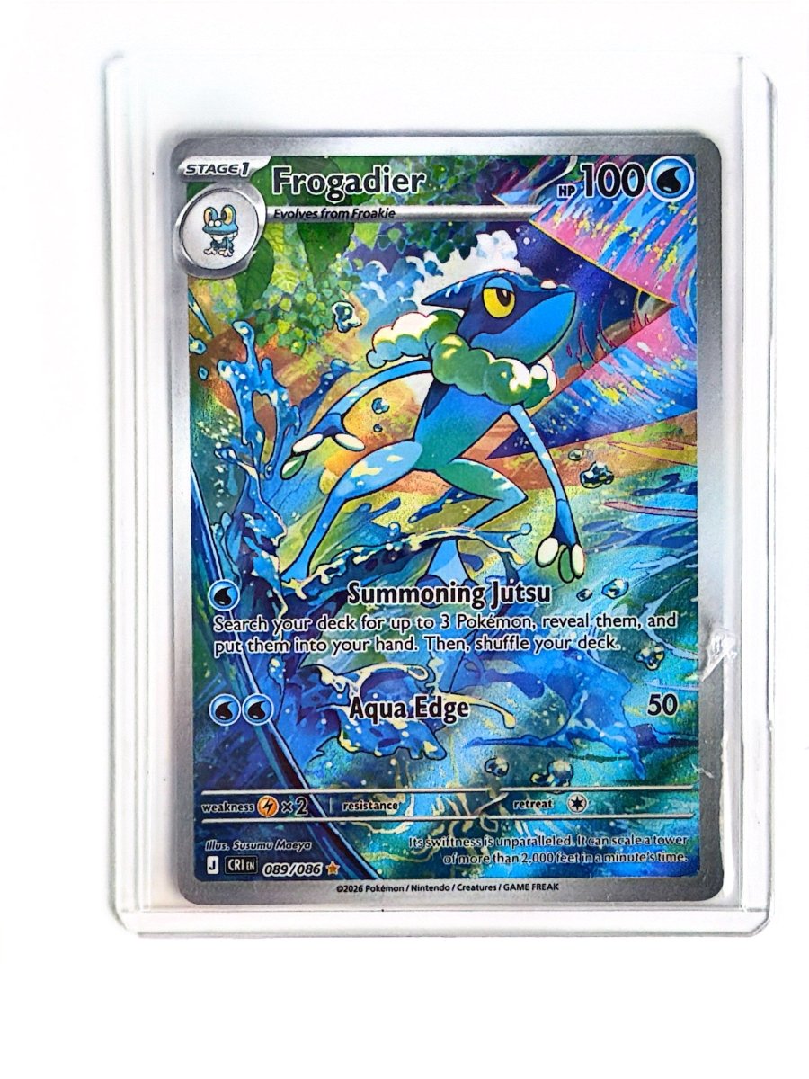 Pokemon - Frogadier - 089/086 - ME04: Chaos Rising (CRI) by TCGDON on MYNTED