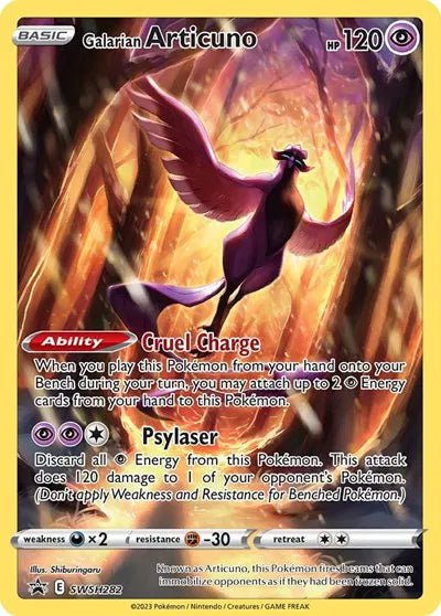 Pokemon Galarian Articuno Promo SWSH282 by Trucial Coast Games on MYNTED