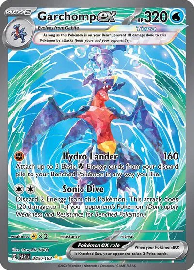 Pokemon Garchomp ex Special Illustration Rare • 245/182 Holofoil by Trucial Coast Games on MYNTED