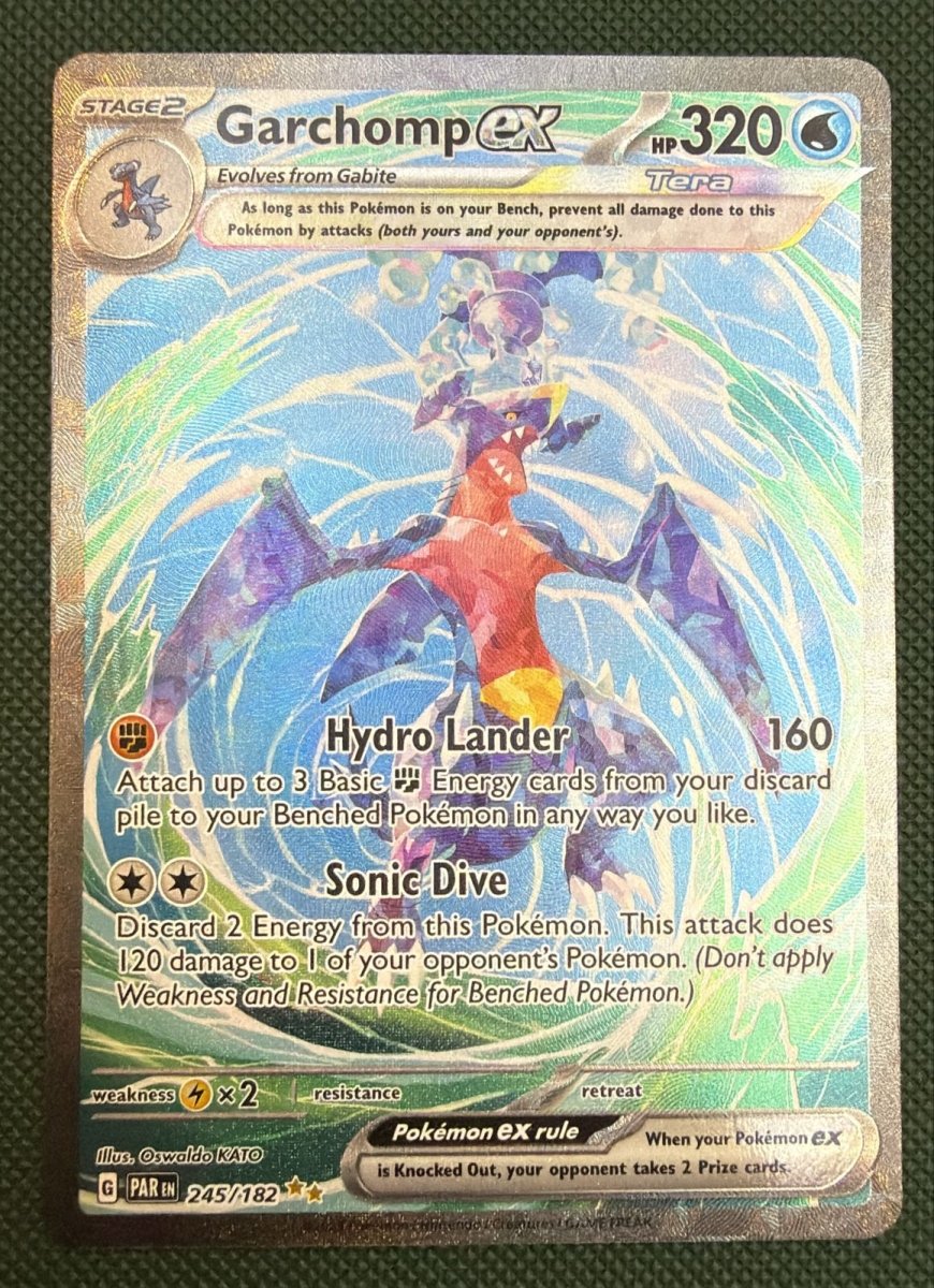 Pokemon Garchomp ex Special Illustration Rare • 245/182 Holofoil by Trucial Coast Games on MYNTED