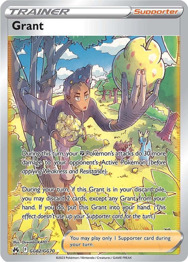 Pokemon - Grant - Crown Zenith: Galarian Gallery (CRZ:GG) by TCGDON on MYNTED