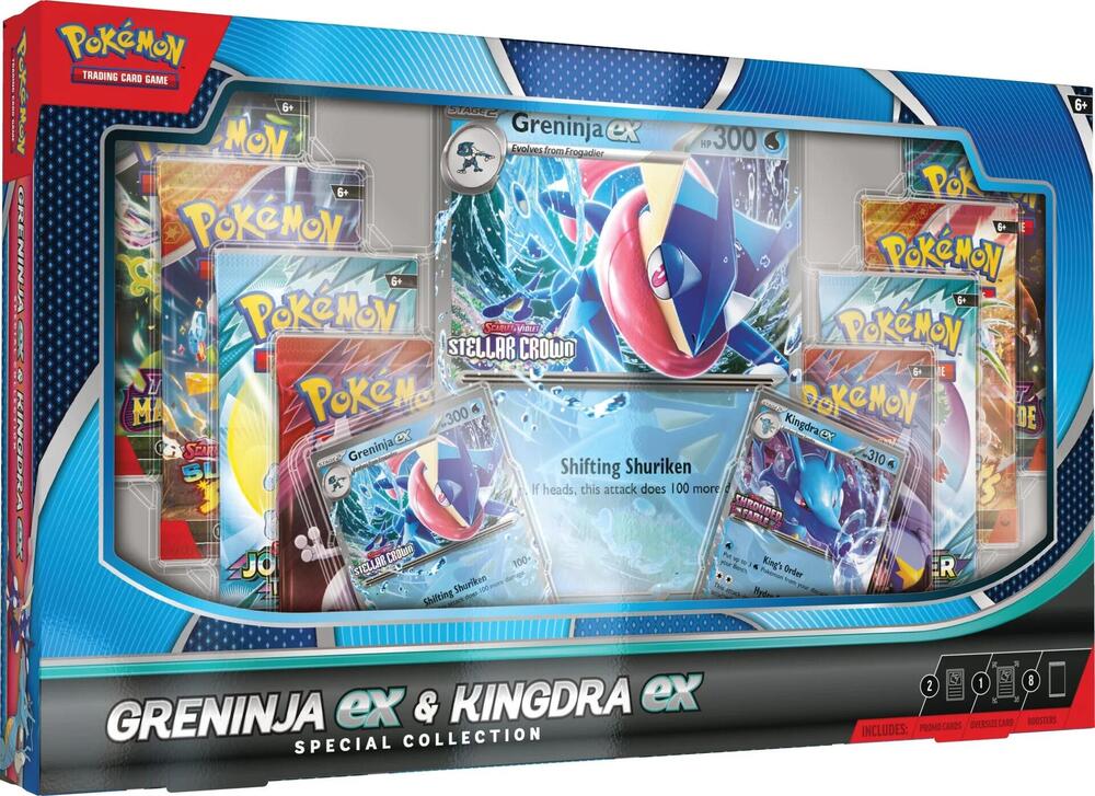 Pokemon Greninja ex & Kingdra ex Special Collection by RetroForLess on MYNTED