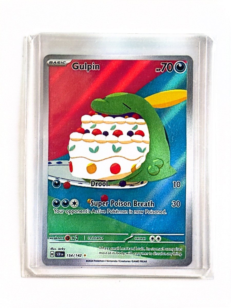 Pokemon - Gulpin - 154/142 - SV07: Stellar Crown (SCR) by TCGDON on MYNTED