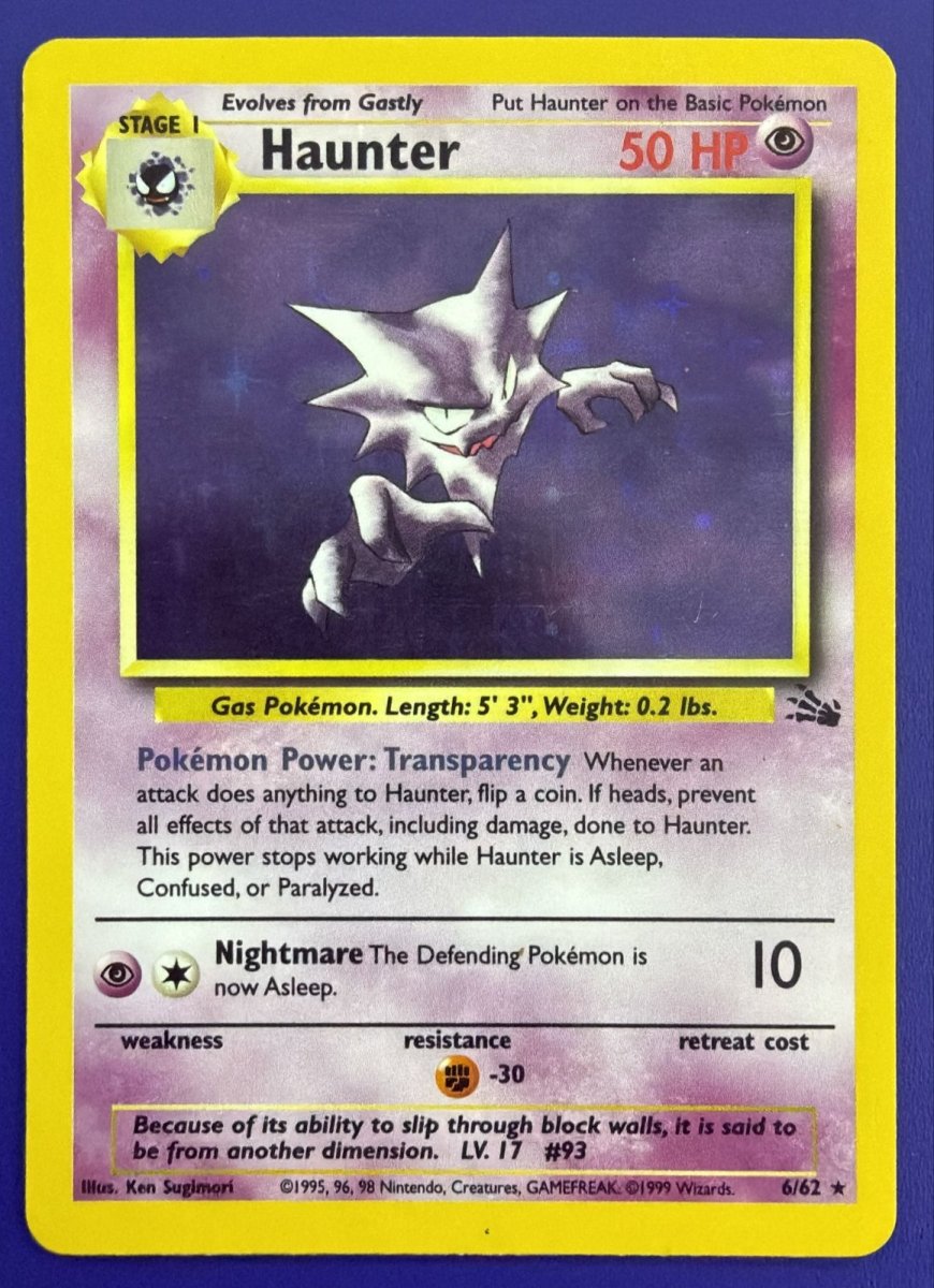 Pokemon Haunter Holo Rare • 6 Unlimited Holofoil by Trucial Coast Games on MYNTED