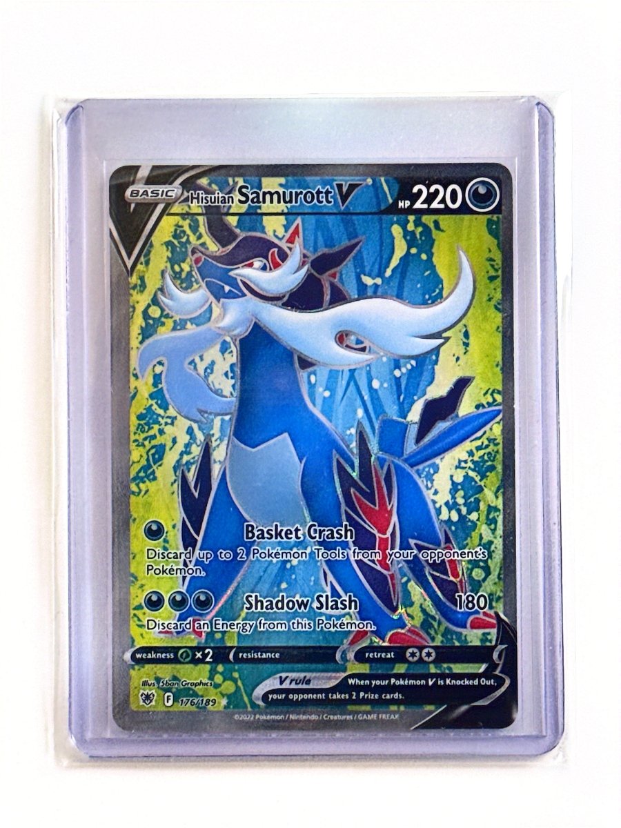 Pokemon - Hisuian Samurott V (Full Art) - SWSH10: Astral Radiance (SWSH10) by TCGDON on MYNTED