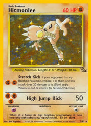 Pokemon Hitmonlee Holo Rare 7 by Trucial Coast Games on MYNTED