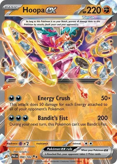 Pokémon Hoopa ex Double Rare 098/182 by Schmutzfink TCG on MYNTED