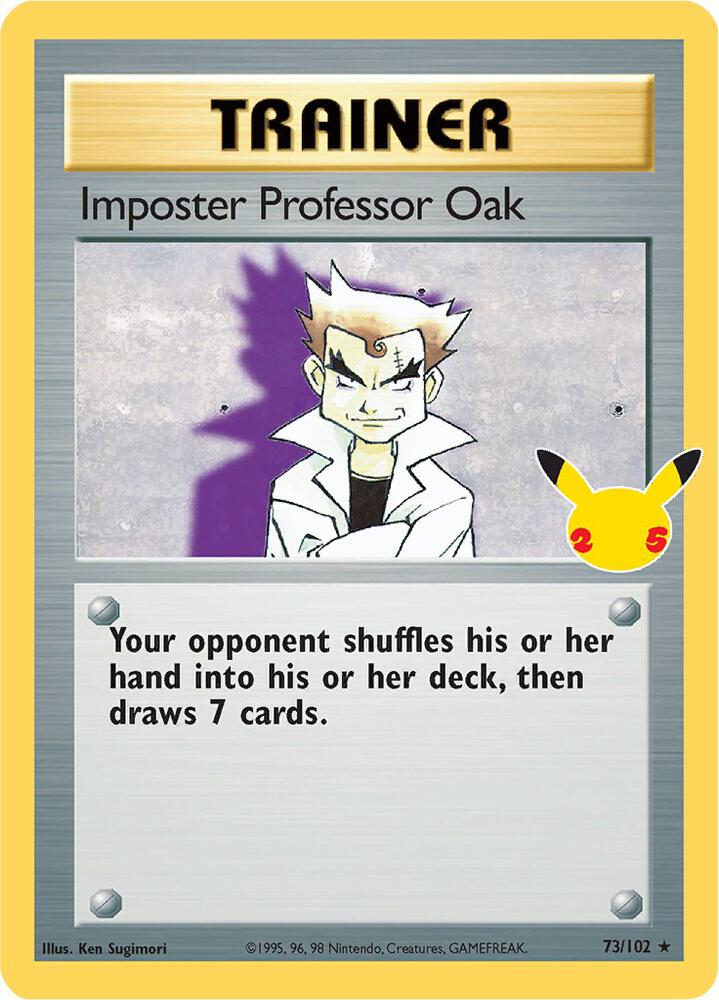 Pokemon - Imposter Professor Oak - Celebrations: Classic Collection (CCC) by TCGDON on MYNTED