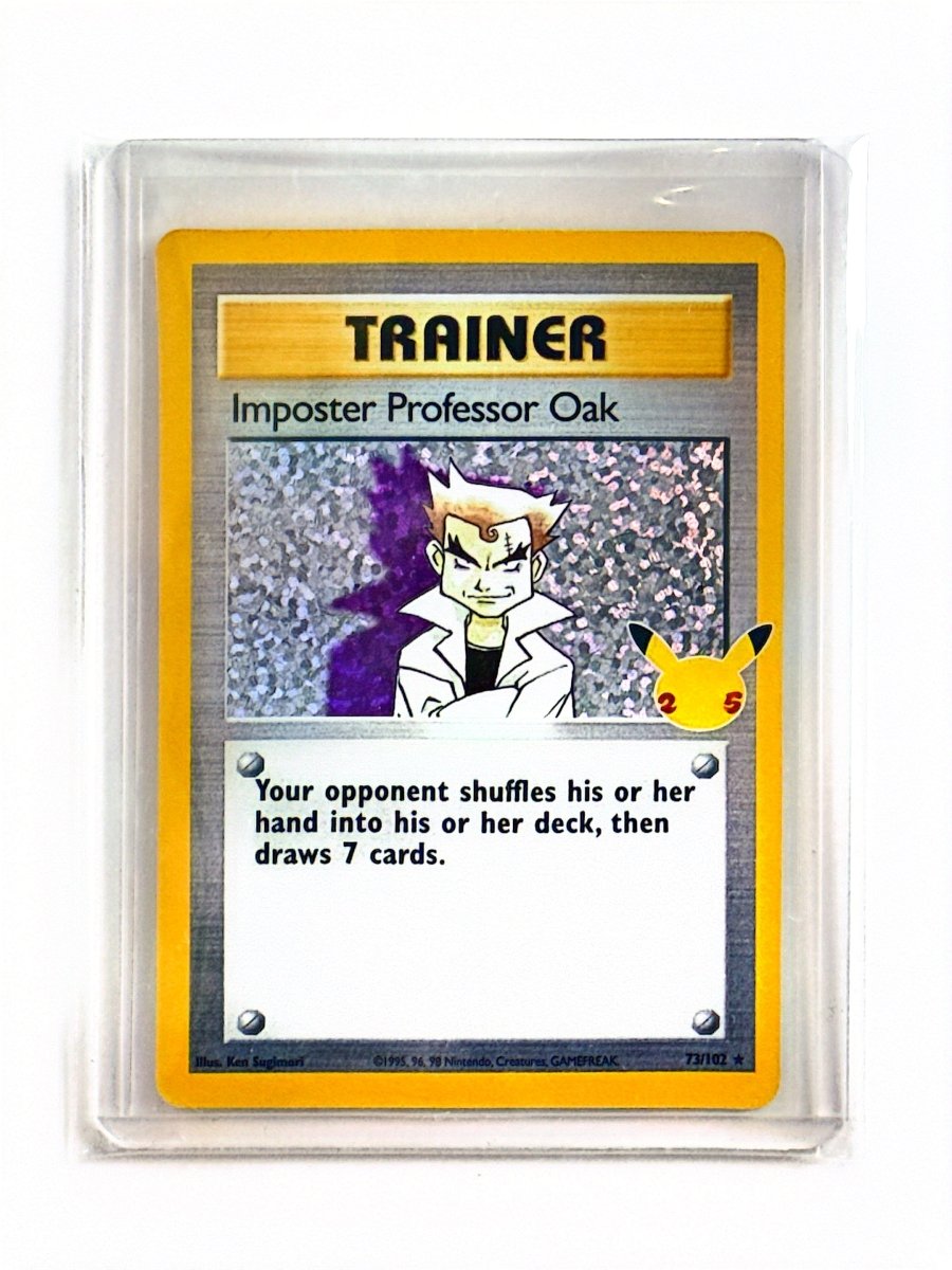 Pokemon - Imposter Professor Oak - Celebrations: Classic Collection (CCC) by TCGDON on MYNTED
