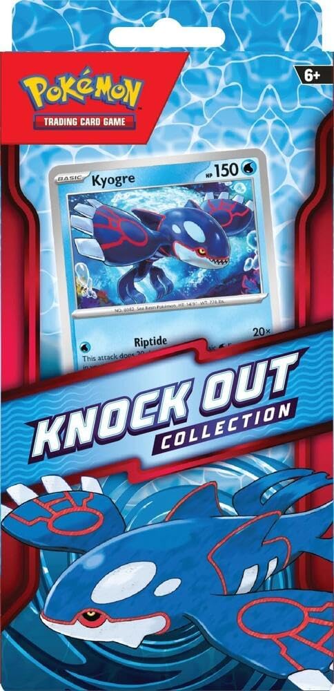 Pokemon Knock Out Collection (Kyogre or Suicune) - 2 Packs by BrickMak on MYNTED