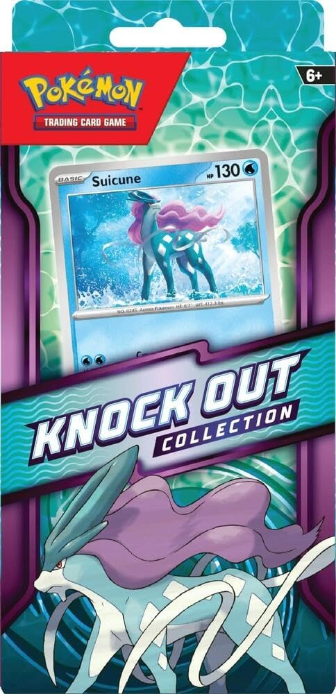 Pokemon Knock Out Collection (Kyogre or Suicune) - 2 Packs by BrickMak on MYNTED