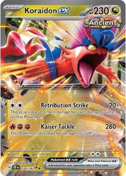 Pokémon Koraidon ex Double Rare 120/162 by Schmutzfink TCG on MYNTED
