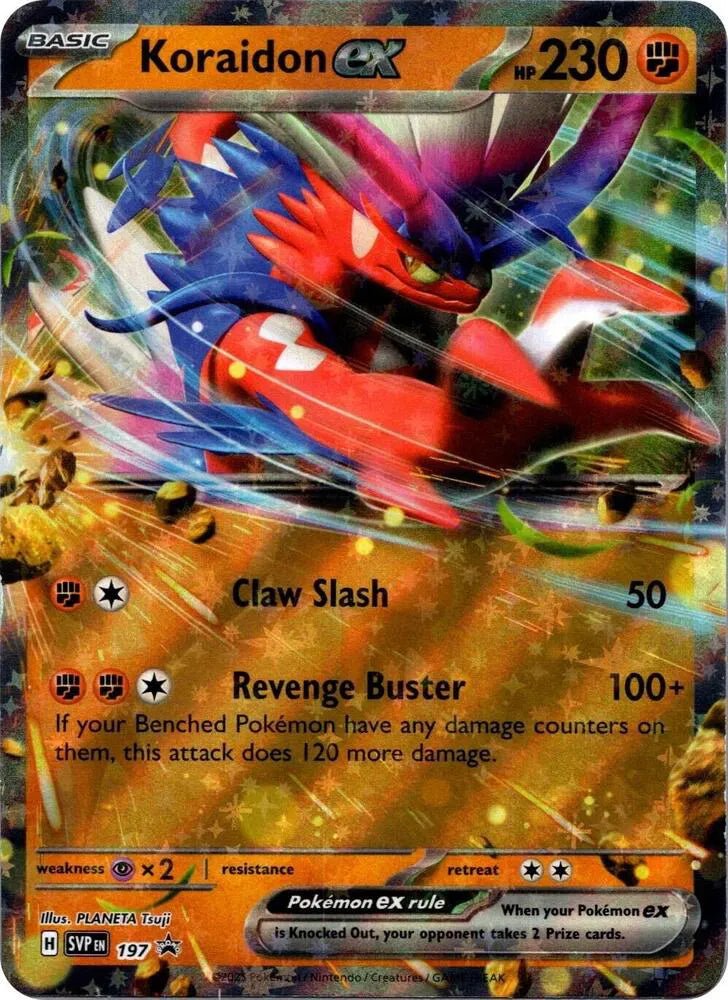 Pokemon Koraidon ex Promo 197 by Trucial Coast Games on MYNTED