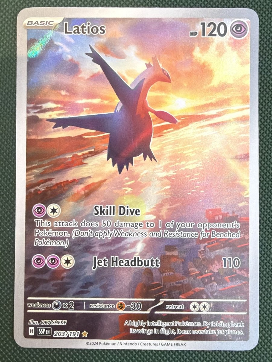 Pokemon Latios Illustration Rare • 203/191 Holofoil by Trucial Coast Games on MYNTED