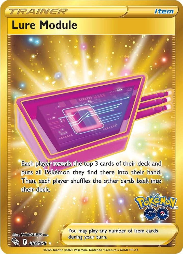 Pokémon Lure Module (Secret) - Secret Rare - Pokemon GO by TCGDON on MYNTED