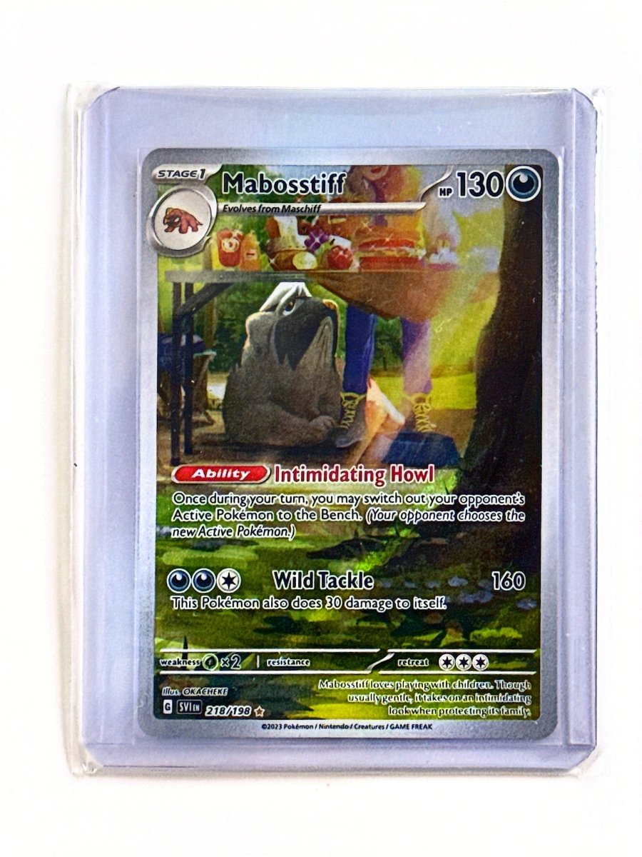 Pokemon - Mabosstiff - 218/198 - SV01: Scarlet & Violet Base Set (SVI) by TCGDON on MYNTED