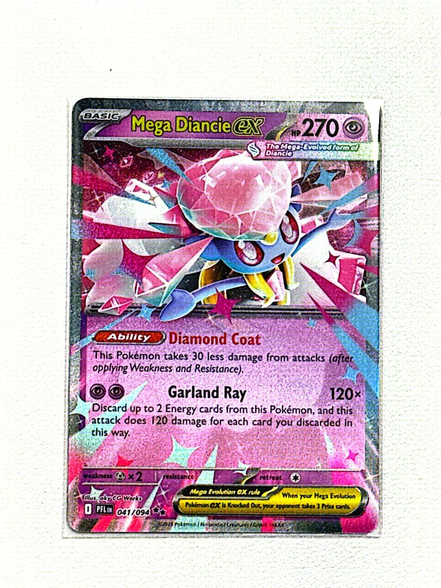 Pokémon Mega Diancie ex 041/094 Double Rare