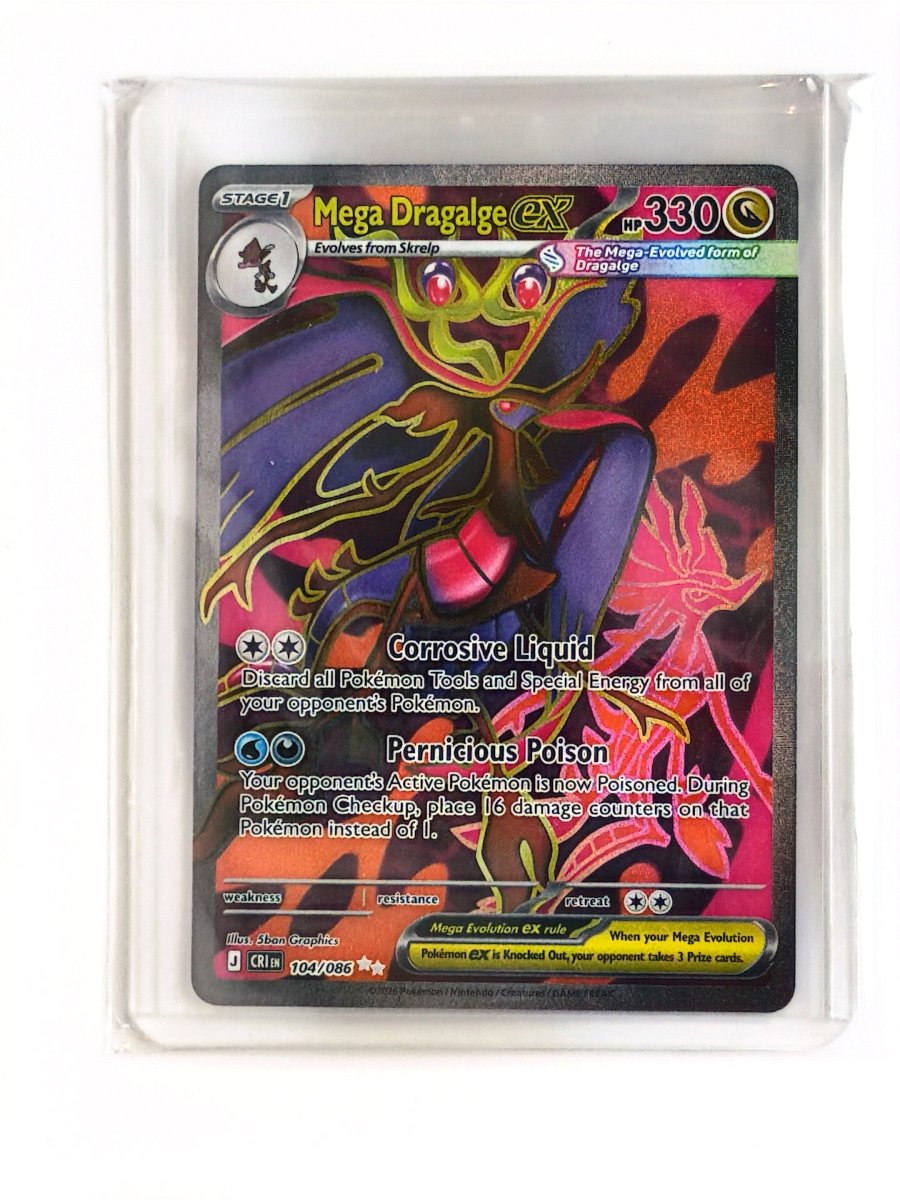 Pokemon - Mega Dragalge ex - 104/086 - ME04: Chaos Rising (CRI) by TCGDON on MYNTED