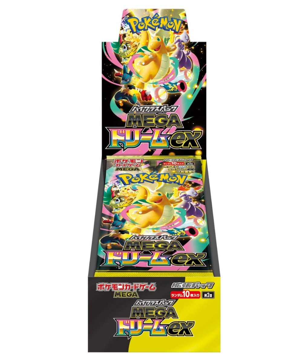 Pokémon Mega Dream Ex Japanese Booster Box by PlayVault on MYNTED