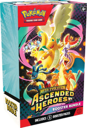 Pokémon Mega Evolution Ascended Heroes Booster Bundle (6 Booster Packs) by RetroForLess on MYNTED