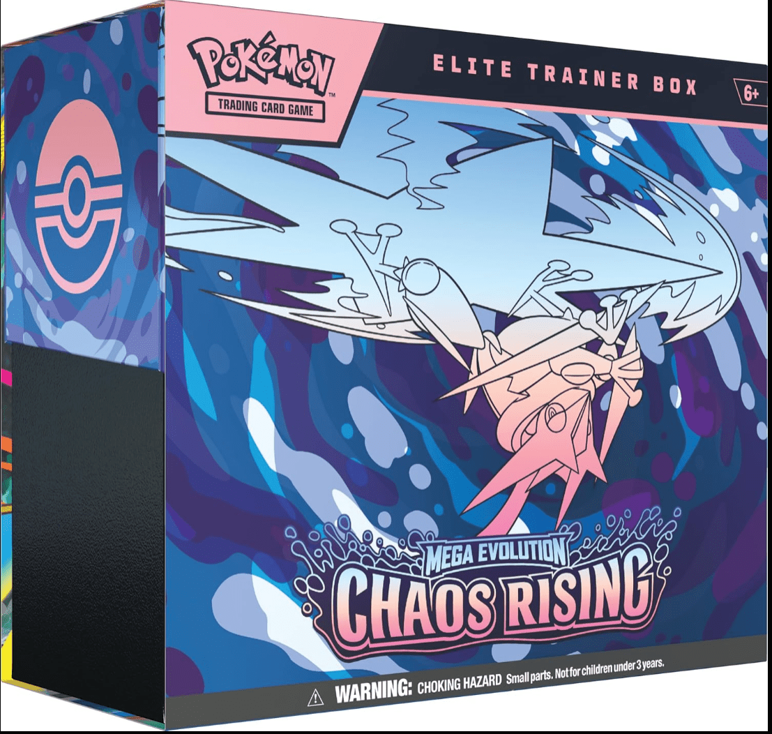 Pokémon Mega Evolution: Chaos Rising Elite Trainer Box by RetroForLess on MYNTED