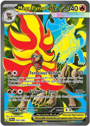 Pokemon - Mega Pyroar ex - 099/086 - ME04: Chaos Rising (CRI) by TCGDON on MYNTED