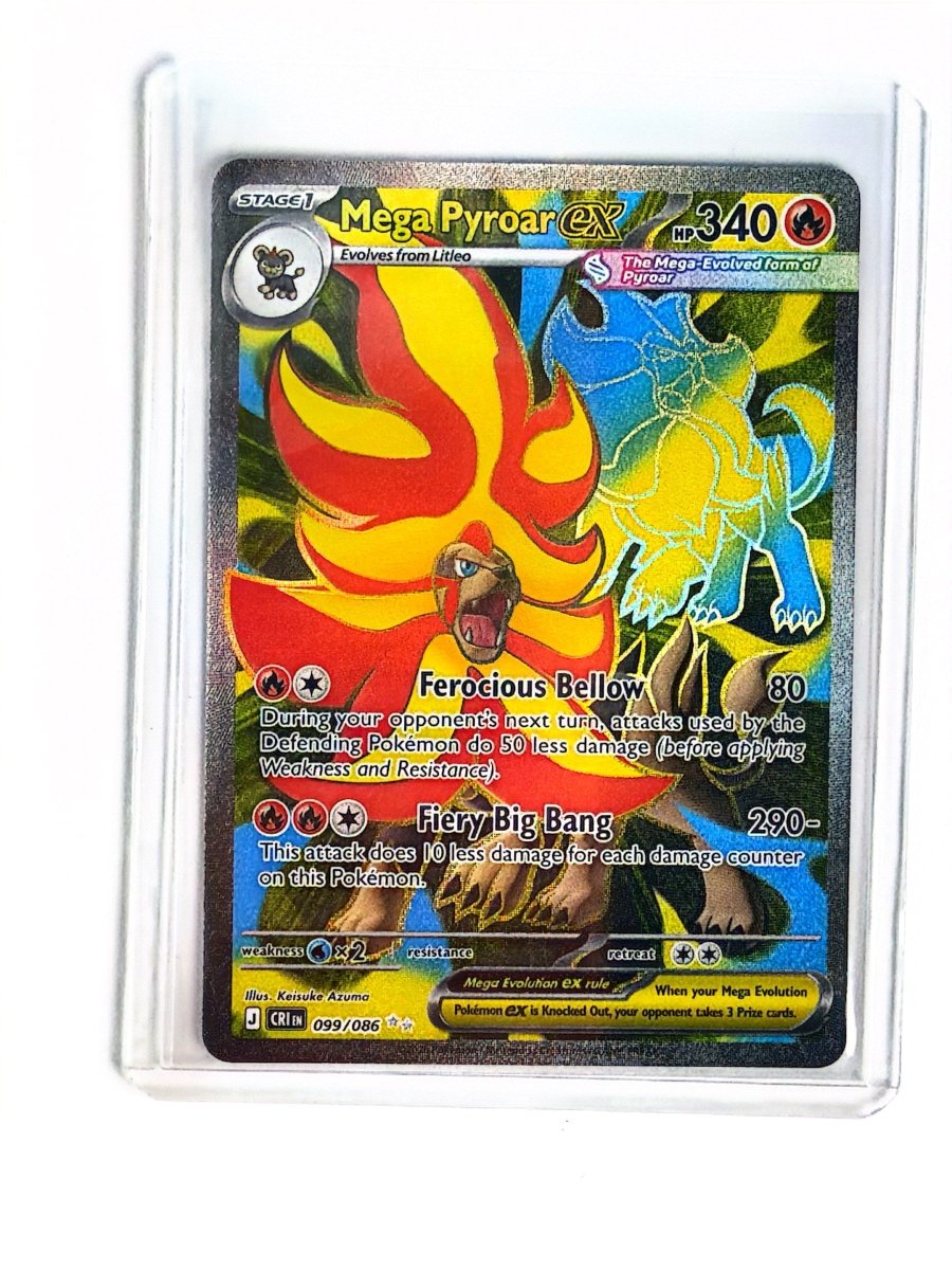 Pokemon - Mega Pyroar ex - 099/086 - ME04: Chaos Rising (CRI) by TCGDON on MYNTED