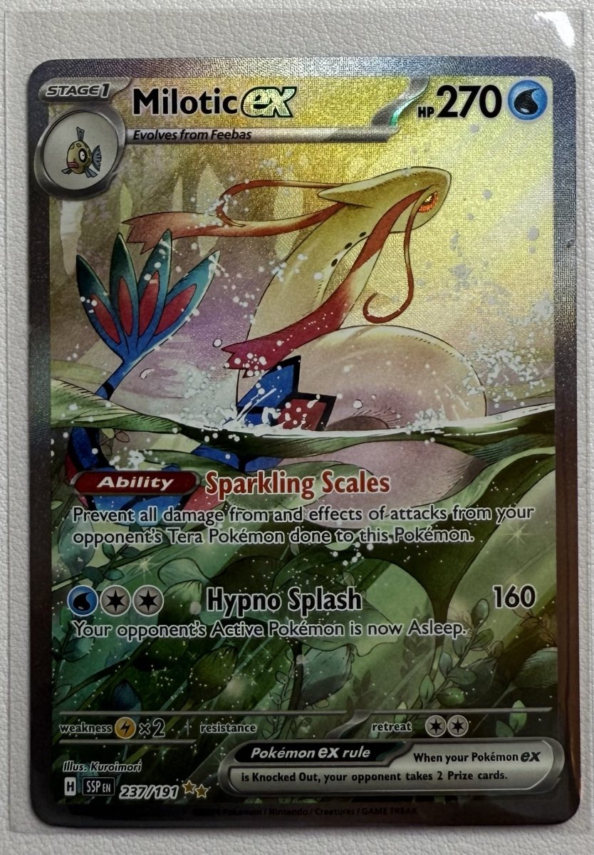 Pokemon - Milotic Ex - SIR - Surging Sparks by TCGDON on MYNTED