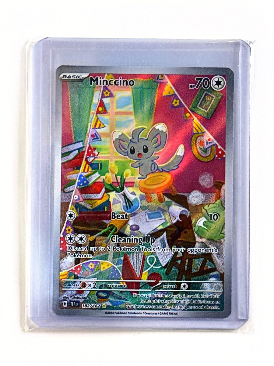 Pokemon - Minccino - 182/162 - SV05: Temporal Forces (TEF) by TCGDON on MYNTED