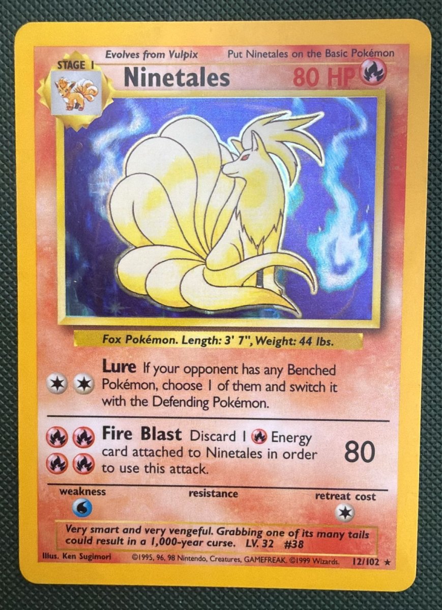 Pokemon Ninetales Holo Rare • 12 Holofoil by Trucial Coast Games on MYNTED