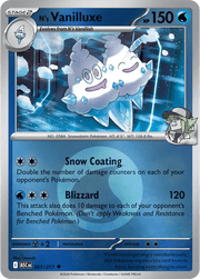 Pokemon N's Vanilluxe (Energy Symbol Pattern) Uncommon • 051/217 Reverse Holofoil by Trucial Coast Games on MYNTED