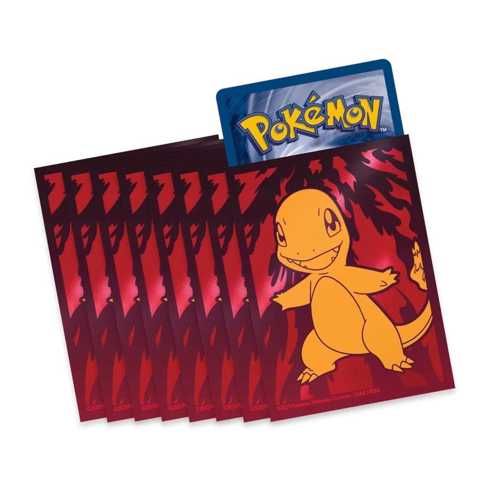 Pokemon: Obsidian Flames ETB Card Sleeves - Charmander (65 - Pack) by The Cardboard Grind on MYNTED