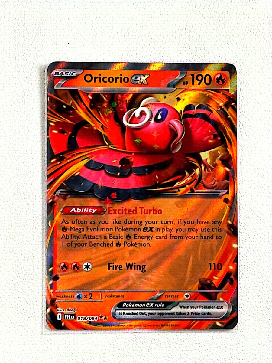Pokémon Oricorio ex - 018/094 Double Rare by TCGDON on MYNTED
