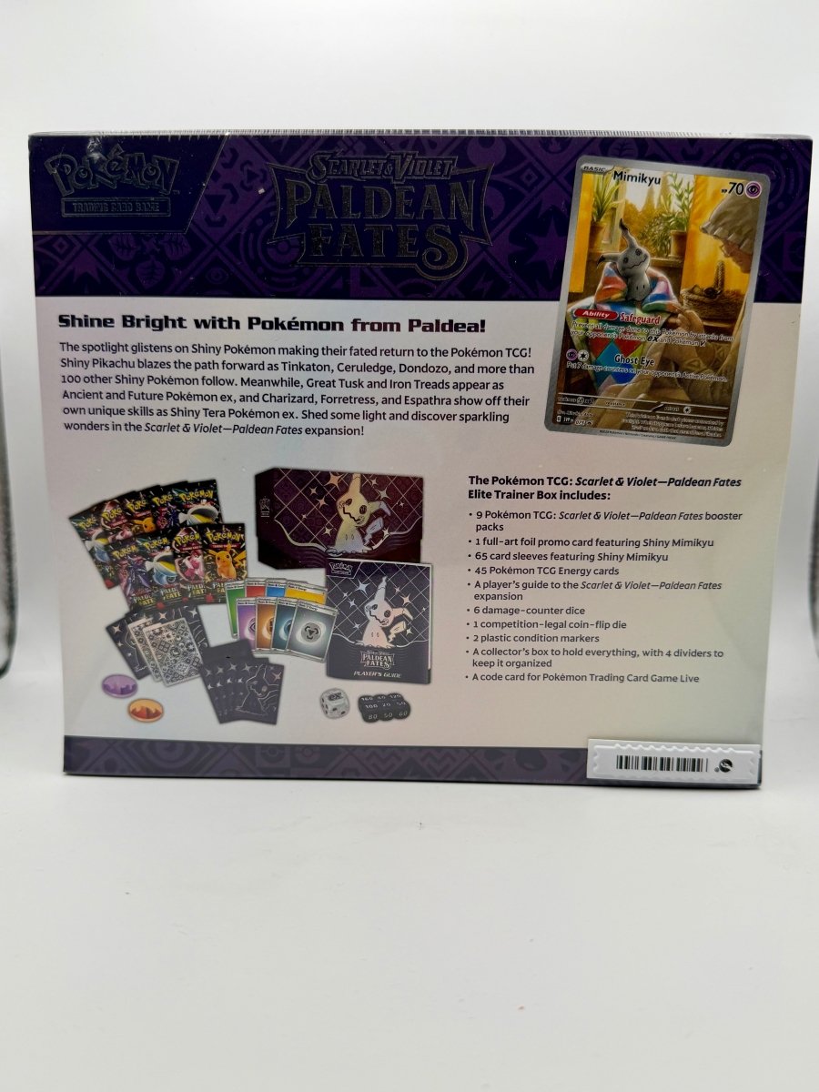 Pokemon Paldean Fates Elite Trainer Box by Tribe TCG on MYNTED