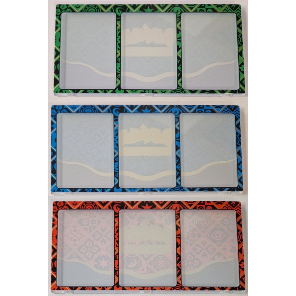 Pokemon - Paldean Fates Premium Collection 3 Card Magnetic Acrylic Case - (BLUE) by OP Strike TCG on MYNTED