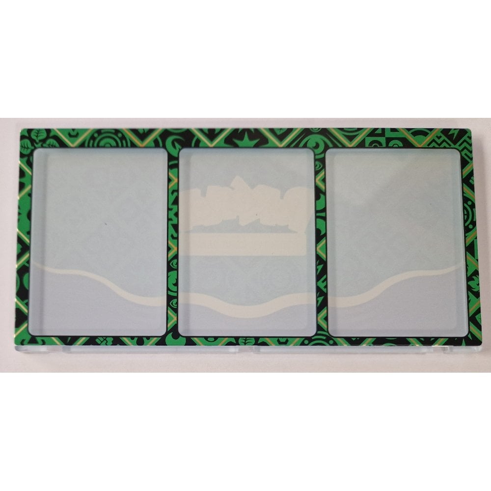 Pokemon - Paldean Fates Premium Collection 3 Card Magnetic Acrylic Case - (GREEN) by OP Strike TCG on MYNTED