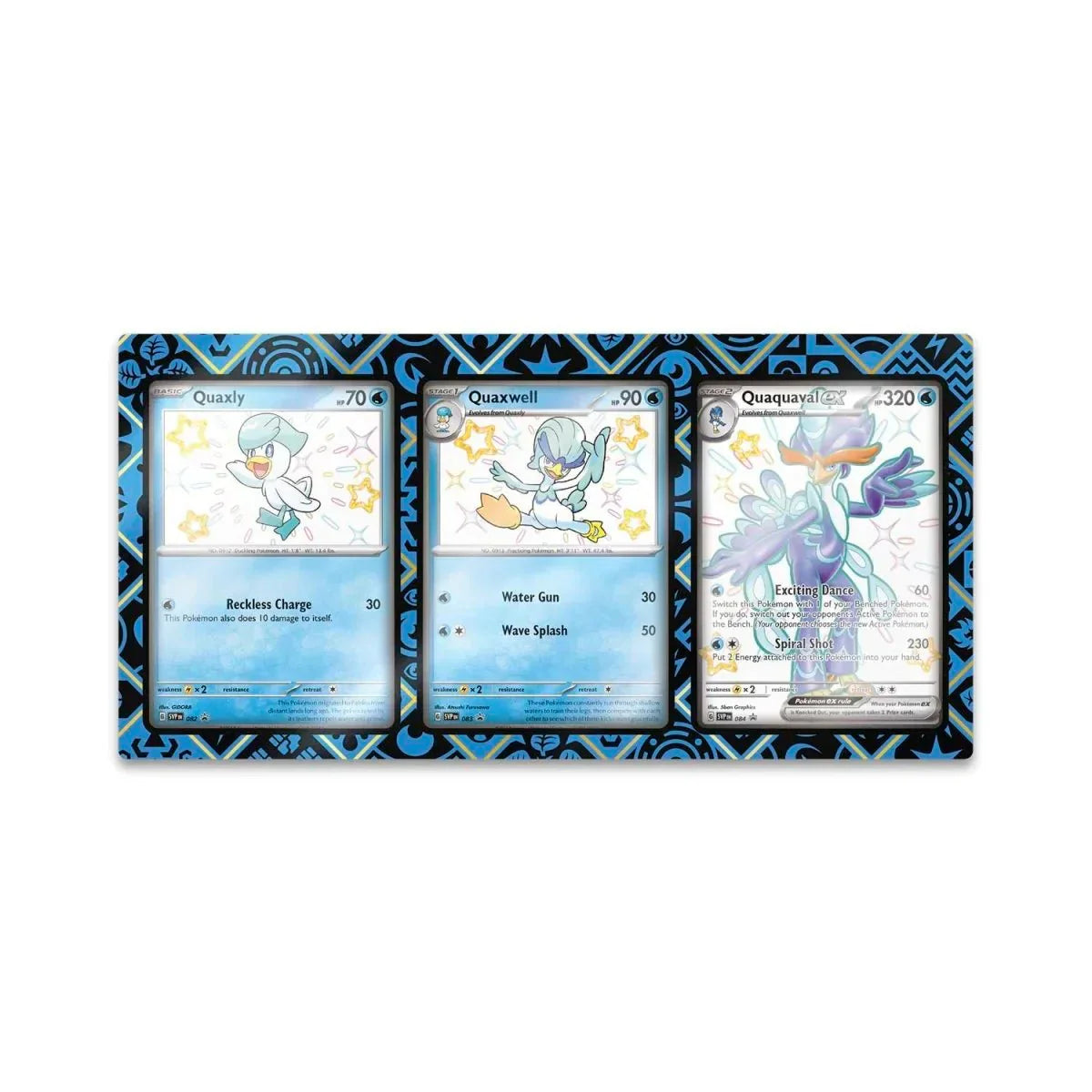Pokémon - Paldean Fates Premium Collection Promo Display - (Blue) by Poké Zen DXB on MYNTED