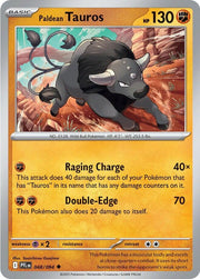 Pokemon - Paldean Tauros - ME02: Phantasmal Flames (PFL) by TCGDON on MYNTED