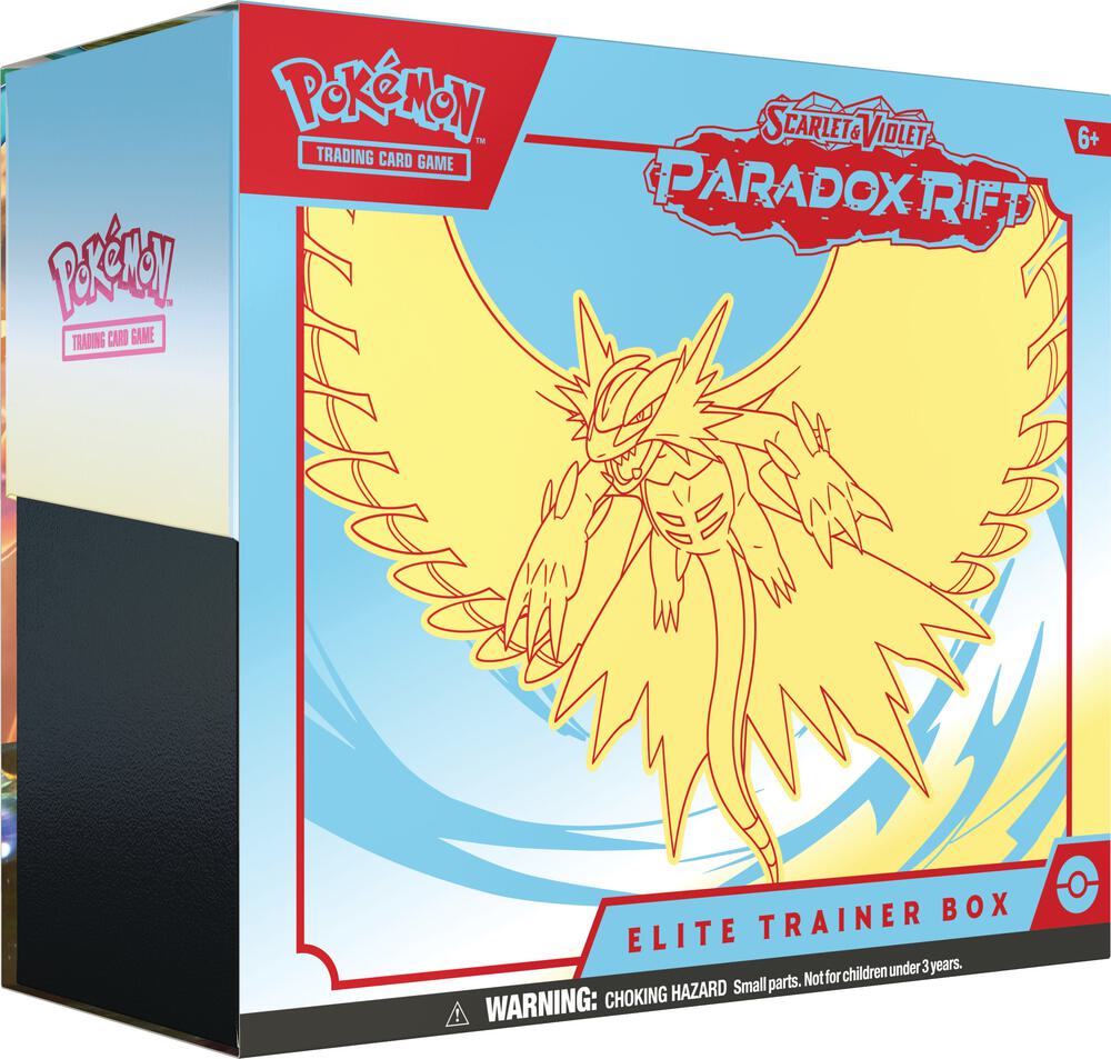 Pokemon - Paradox Rift Elite Trainer Box (ETB) [Roaring Moon] - SV04: Paradox Rift (PAR) by TCGDON on MYNTED