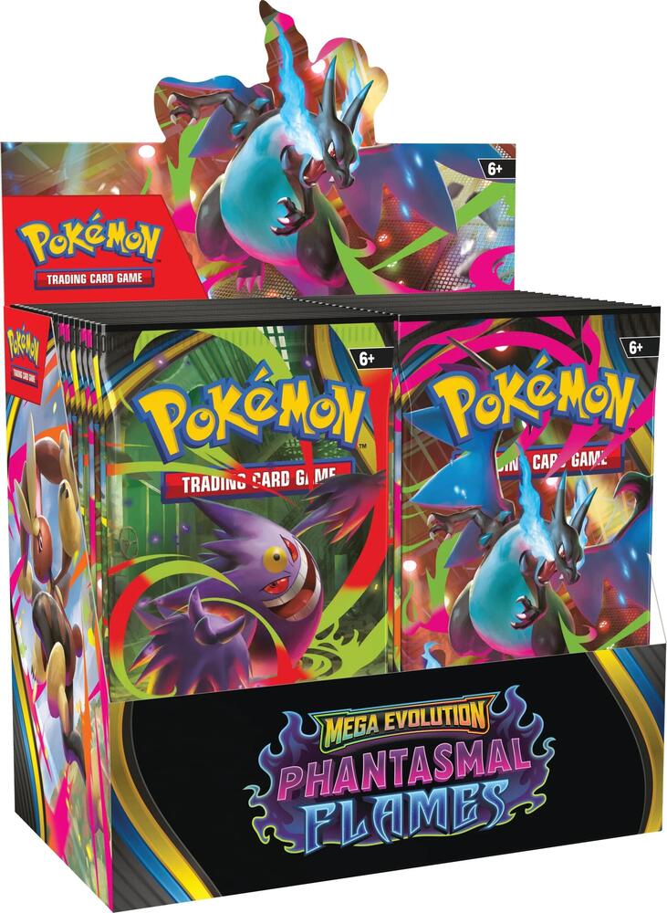 Pokemon - Phantasmal Flames Booster Box - ME02: Phantasmal Flames (PFL) by TCGDON on MYNTED