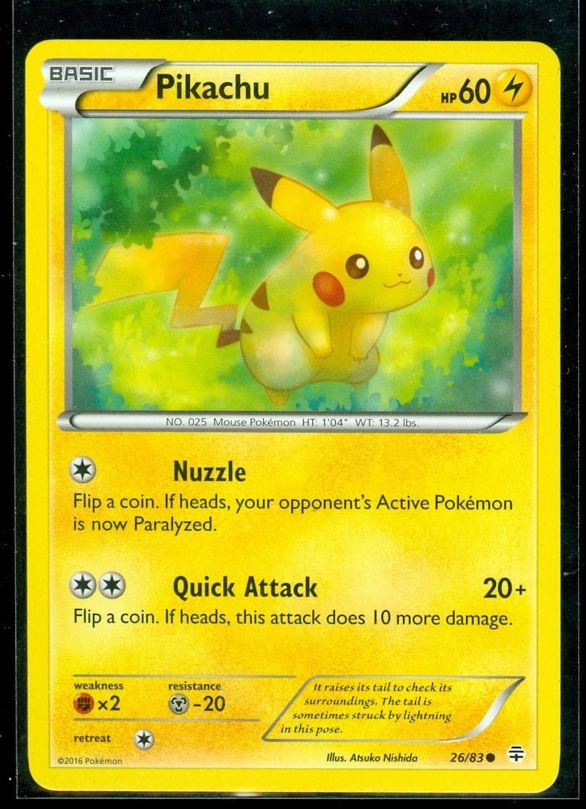 Pokemon PIKACHU 26/83 - Generations by The Greatest on MYNTED