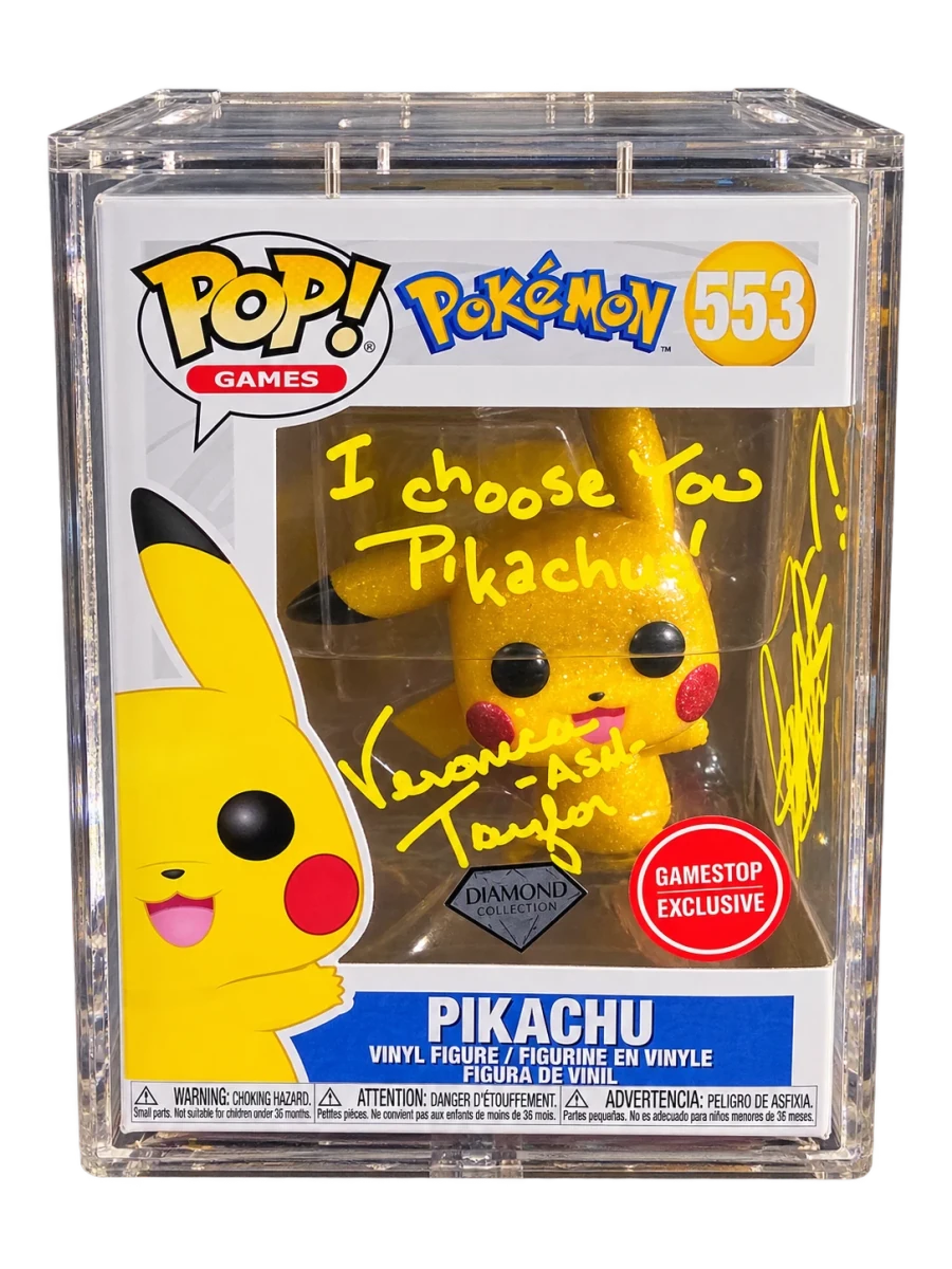 Pokémon Pikachu 553 – Dual Signed by Dubai Pop on MYNTED