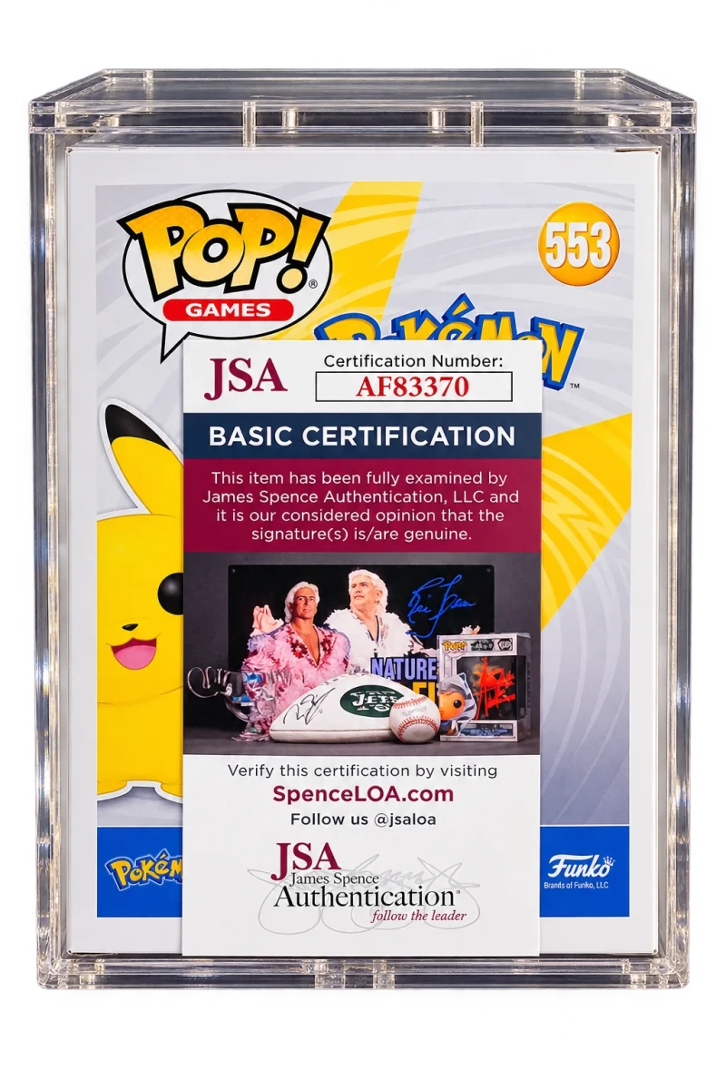 Pokémon Pikachu 553 – Dual Signed by Dubai Pop on MYNTED