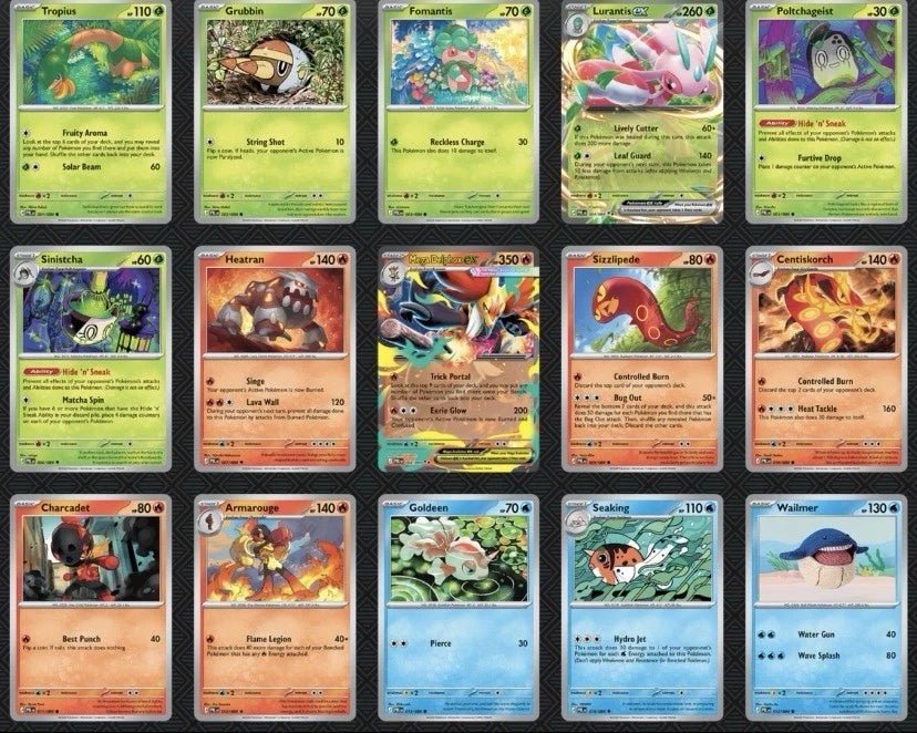 Pokémon Pitch Black Full Base Set - (158 Cards) All Base, Holo, Reverse & EXs! by SAFAQATI on MYNTED