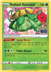 Pokemon Radiant Venusaur Radiant Rare 004/078 by Trucial Coast Games on MYNTED