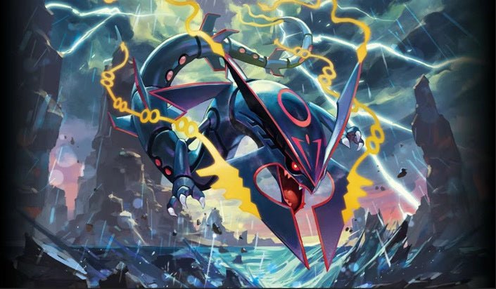 Pokemon - (Rayquaza Mega Evolution) Mouse Pad by Gamified on MYNTED